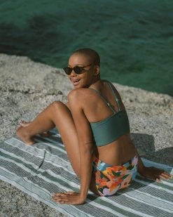 Nani Swimwear Textured Zuri Crossover Bralette