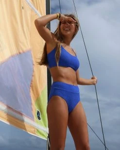 Nani Swimwear Textured Zia Tone Crop