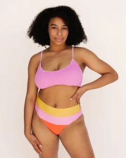 Nani Swimwear Textured Liv Tone Crop
