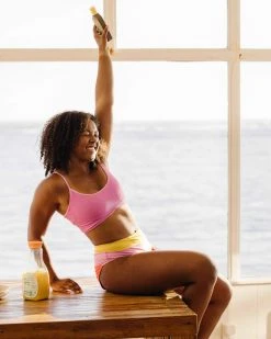 Nani Swimwear Textured Liv Tone Crop