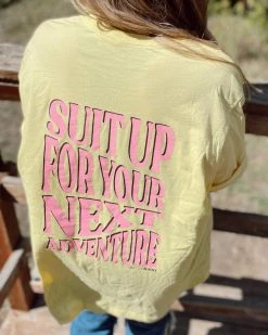 Nani Swimwear Yellow Suit Up T-shirt Active