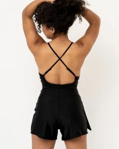 Nani Swimwear Black Swim Romper