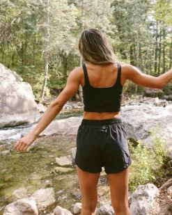 Nani Swimwear Black Laze Crop