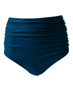 Nani Swimwear Coastal Ruched High Rise Bottom 16 Nani Swimwear Coastal Ruched High Rise Bottom