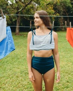 Nani Swimwear Pinstripe Surf Crop