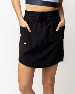 Nani Swimwear Black Hybrid Skirt Active