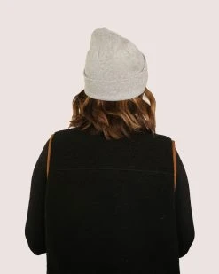 Nani Swimwear Grey Nani Patch Beanie Active